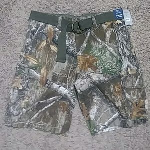 Men's Belted Cargo Short NWT Size 38